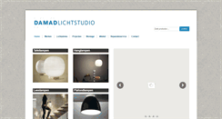 Desktop Screenshot of damadlichtstudio.nl