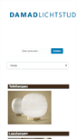 Mobile Screenshot of damadlichtstudio.nl