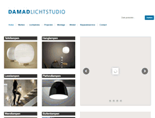 Tablet Screenshot of damadlichtstudio.nl